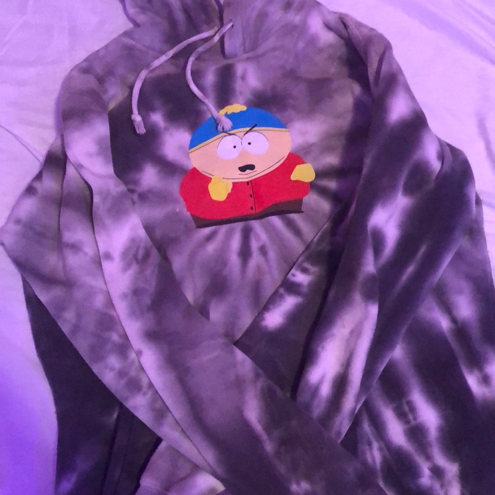HUF x South Park Eric Cartman Tye Dye Hoodie